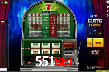 Descubra o Mundo do Cassino Online com 551bet